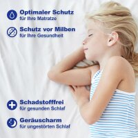 Siberg Matratzenschoner Wasserdicht 90cm x 200cm