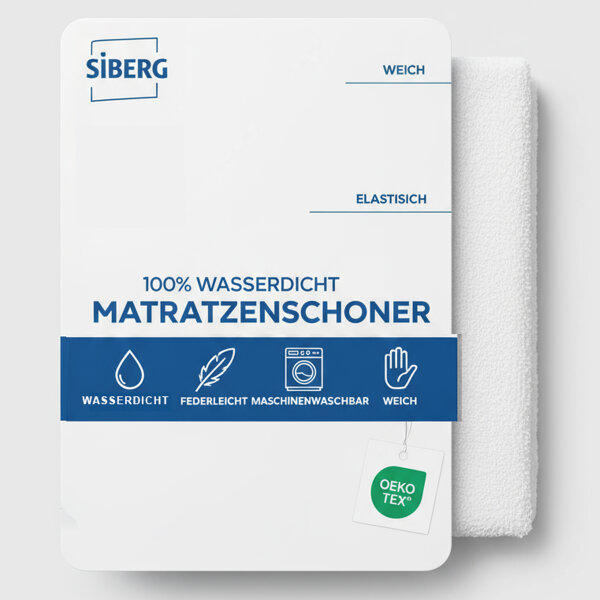 Siberg Matratzenschoner  Wasserdicht 140cm x 200cm