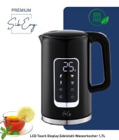 Siberg Premium LCD Wasserkocher 1,7 Liter