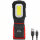 Siberg LED Arbeitsleuchte Akku (USB-C) – 360° Faltbare Werkstattlampe mit Magnet, Haken & Gürtelclip – 500lm COB Handlampe & Taschenlampe für KFZ, Camping & Outdoor (S605, 1800mAh)