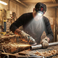 Siberg Stirnlampe LED , Wiederaufladbar Stirnlampe Breitstrahl Beleuchtung 600 Lumen Wasserdicht COB Kopflampe Akku mit LED Rücklicht für Camping, Radfahren, Laufen, Joggen